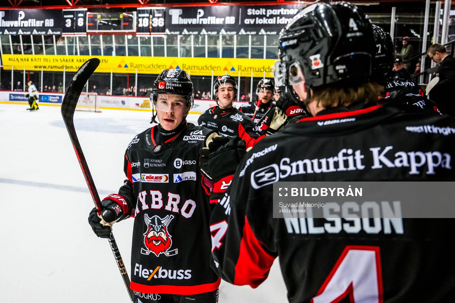 Nybros Kalle Holm jublar