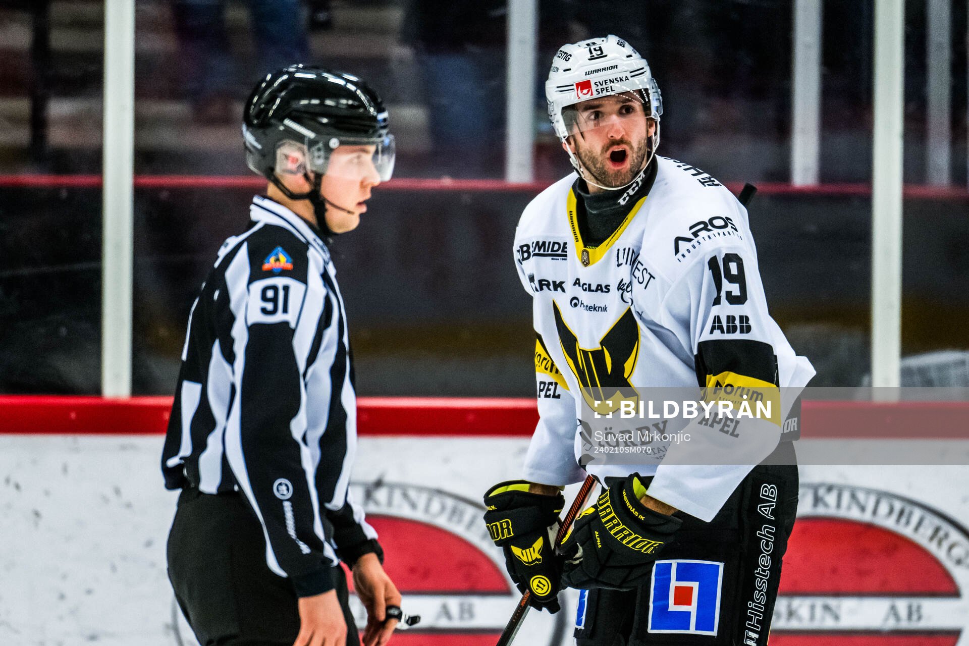 Västerås Amil Krupic reagerar på ett domslut