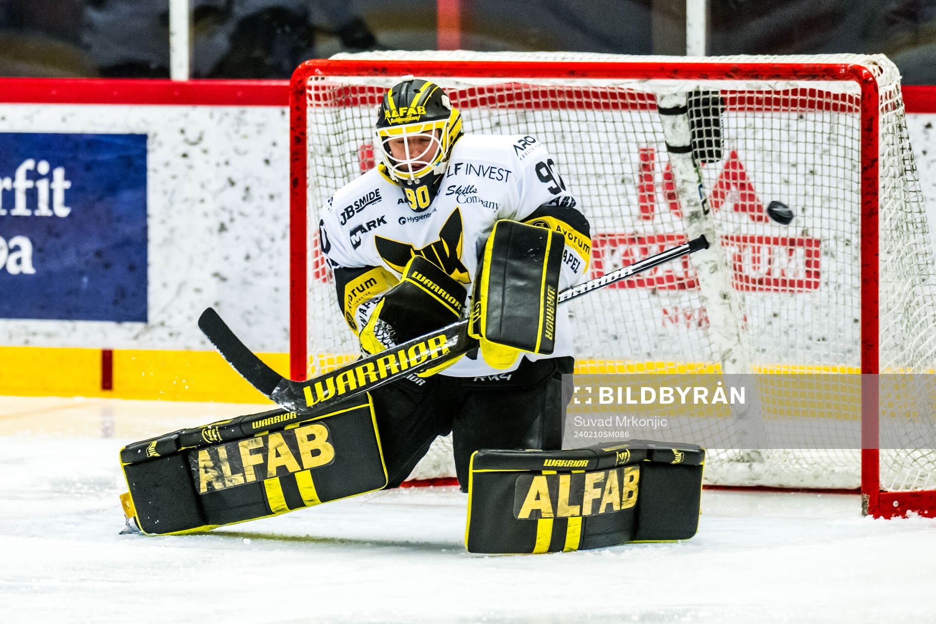 Västerås målvakt Ian Blomquist