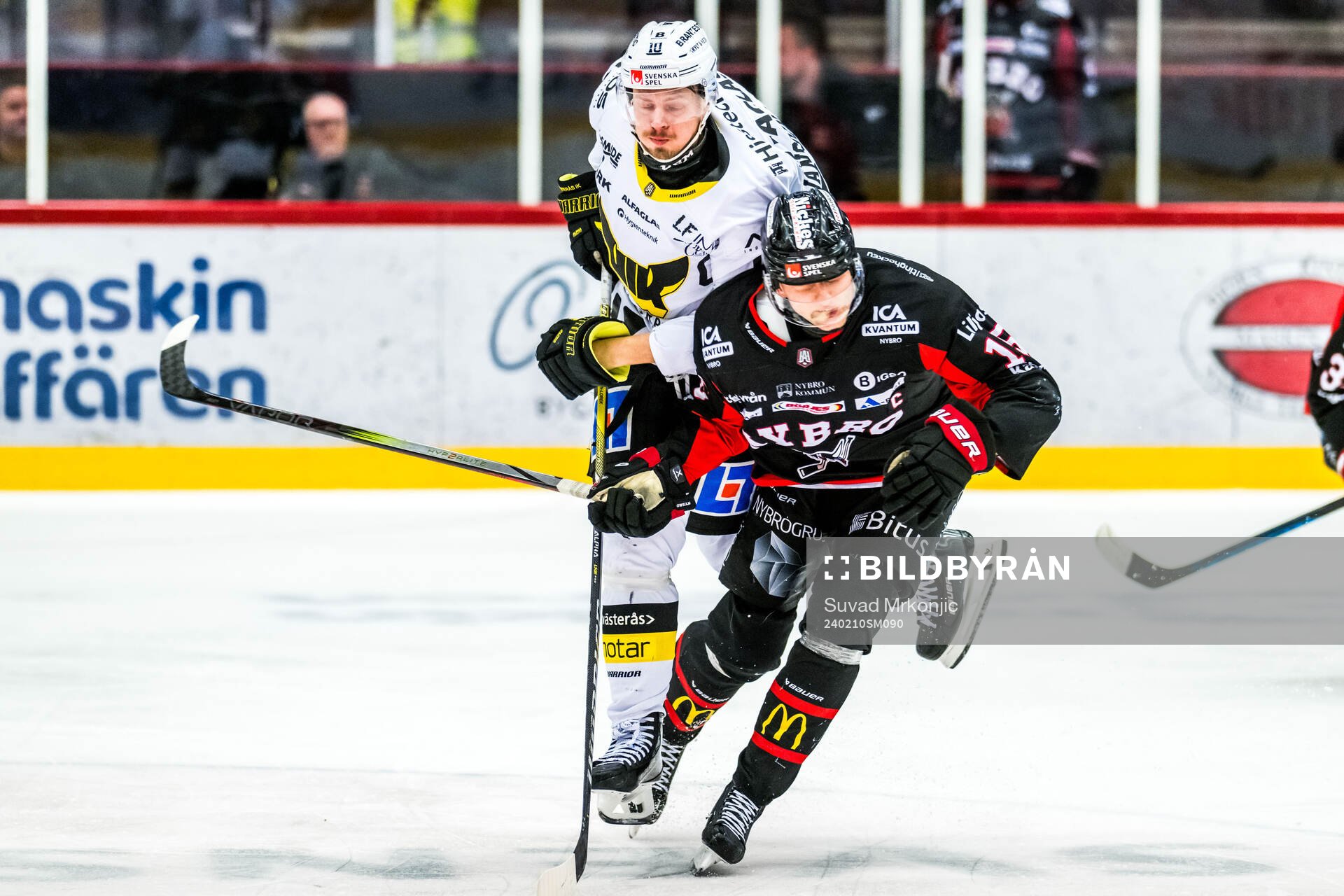 Västerås Jimmie Jansson Lorek och Nybros Adam Persson