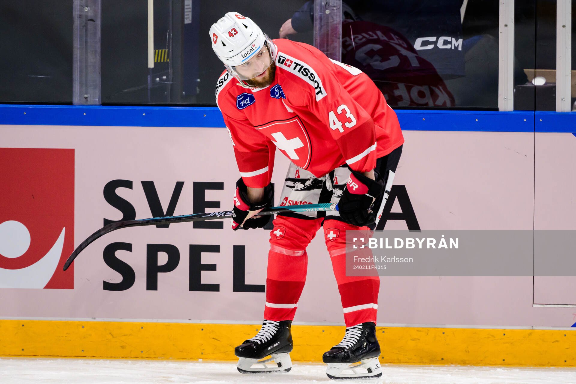 Andrea Glauser of Switzerland