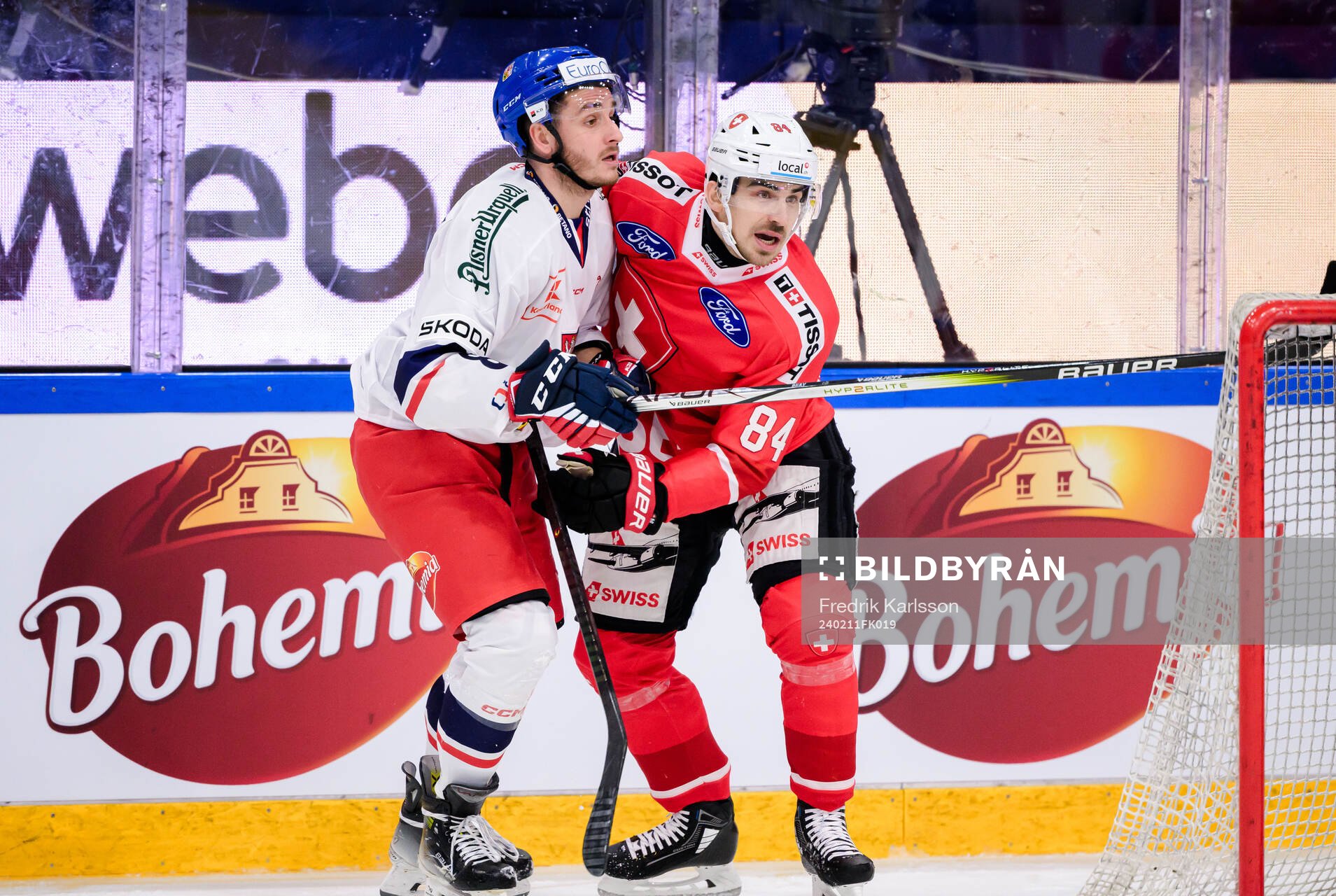 Ondrej Beranek of Czech Republic and Samuel Kreis of