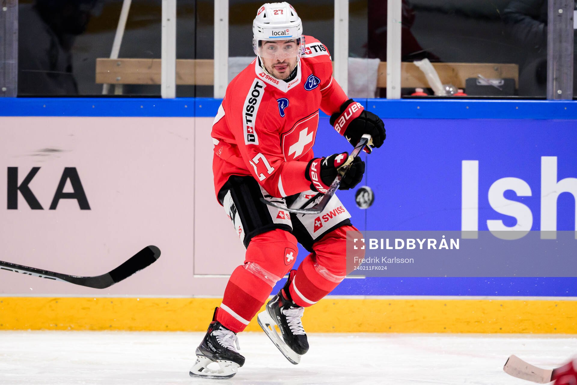 Axel Simic of Switzerland