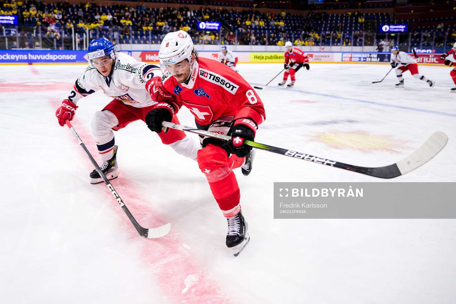 Libor Hájek of Czech Republic and Marc Marchon of