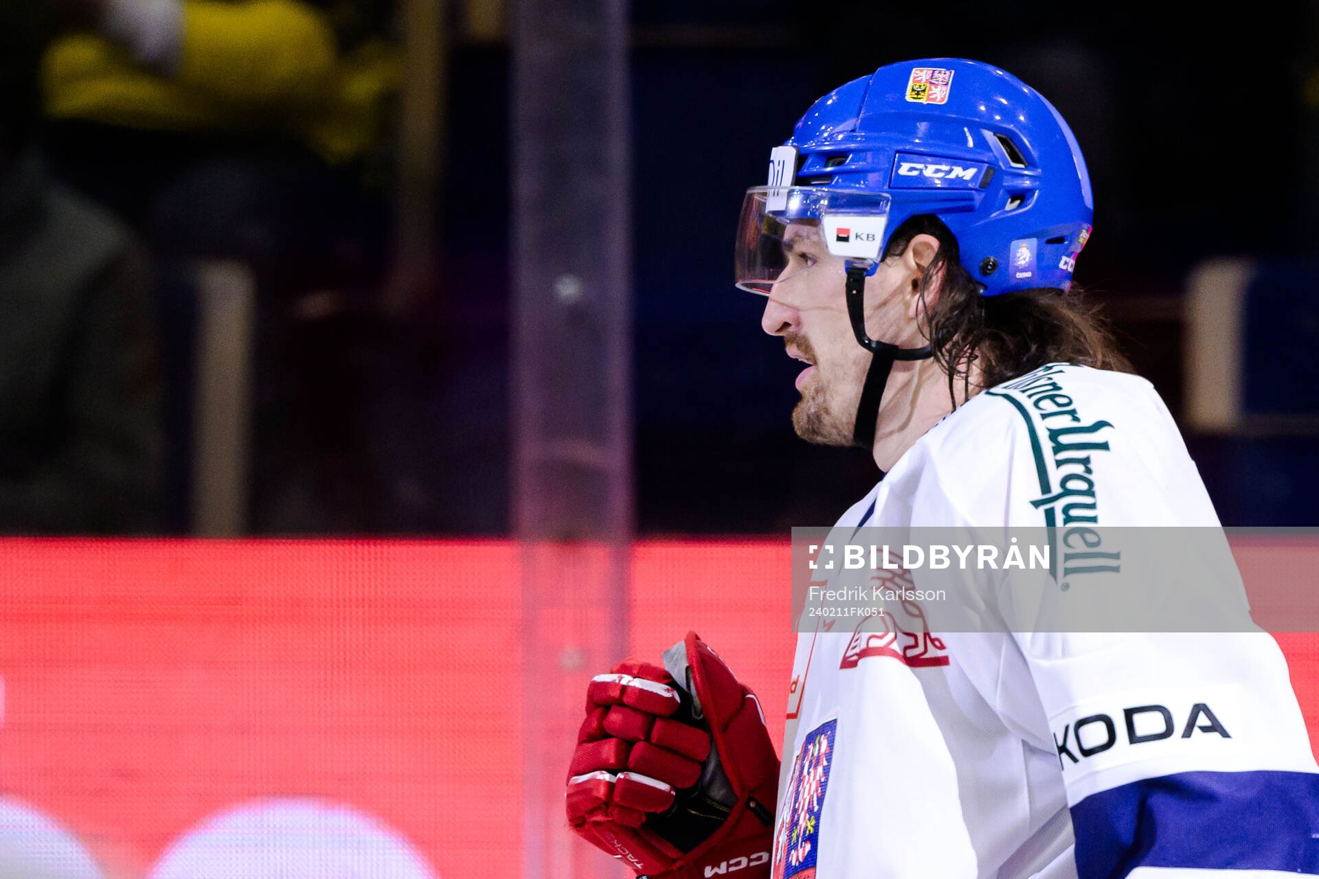 Daniel Vozenilek of Czech Republic celebrates