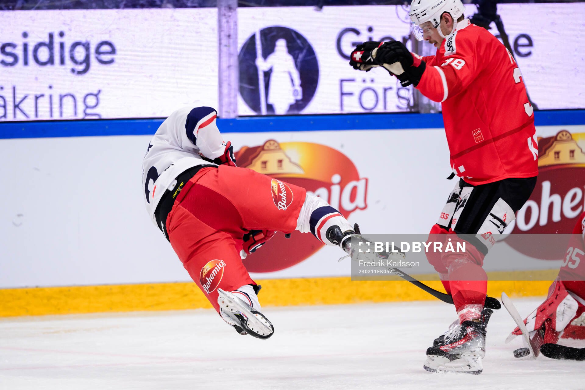 Ondrej Beranek of Czech Republic and Lukas Frick of