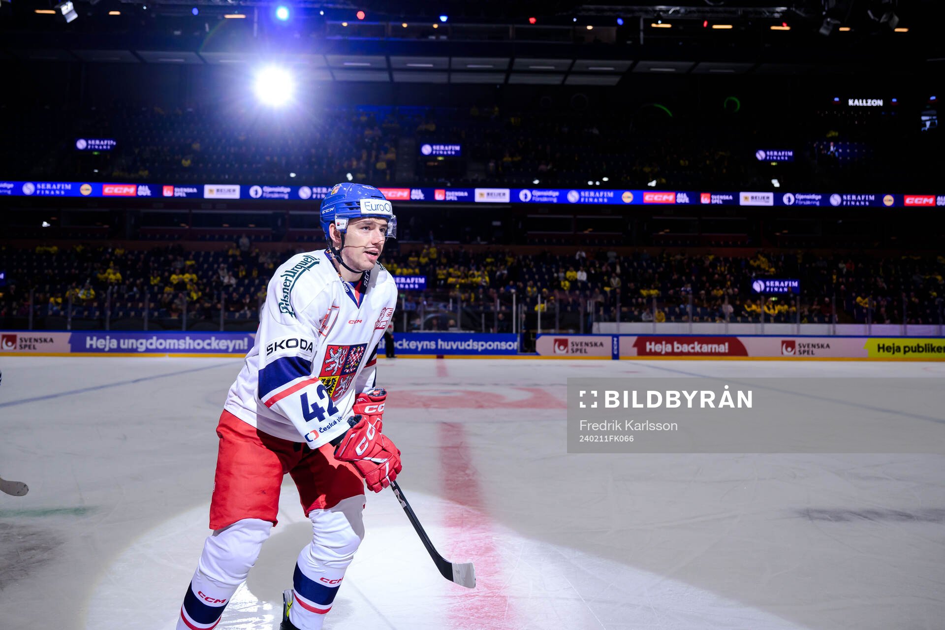 Libor Hájek of Czech Republic celebrates