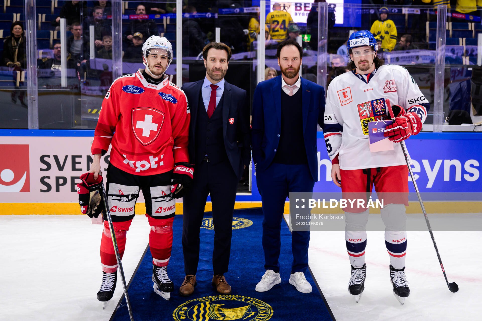 Marc Marchon of Switzerland and Daniel Vozenilek of Czech