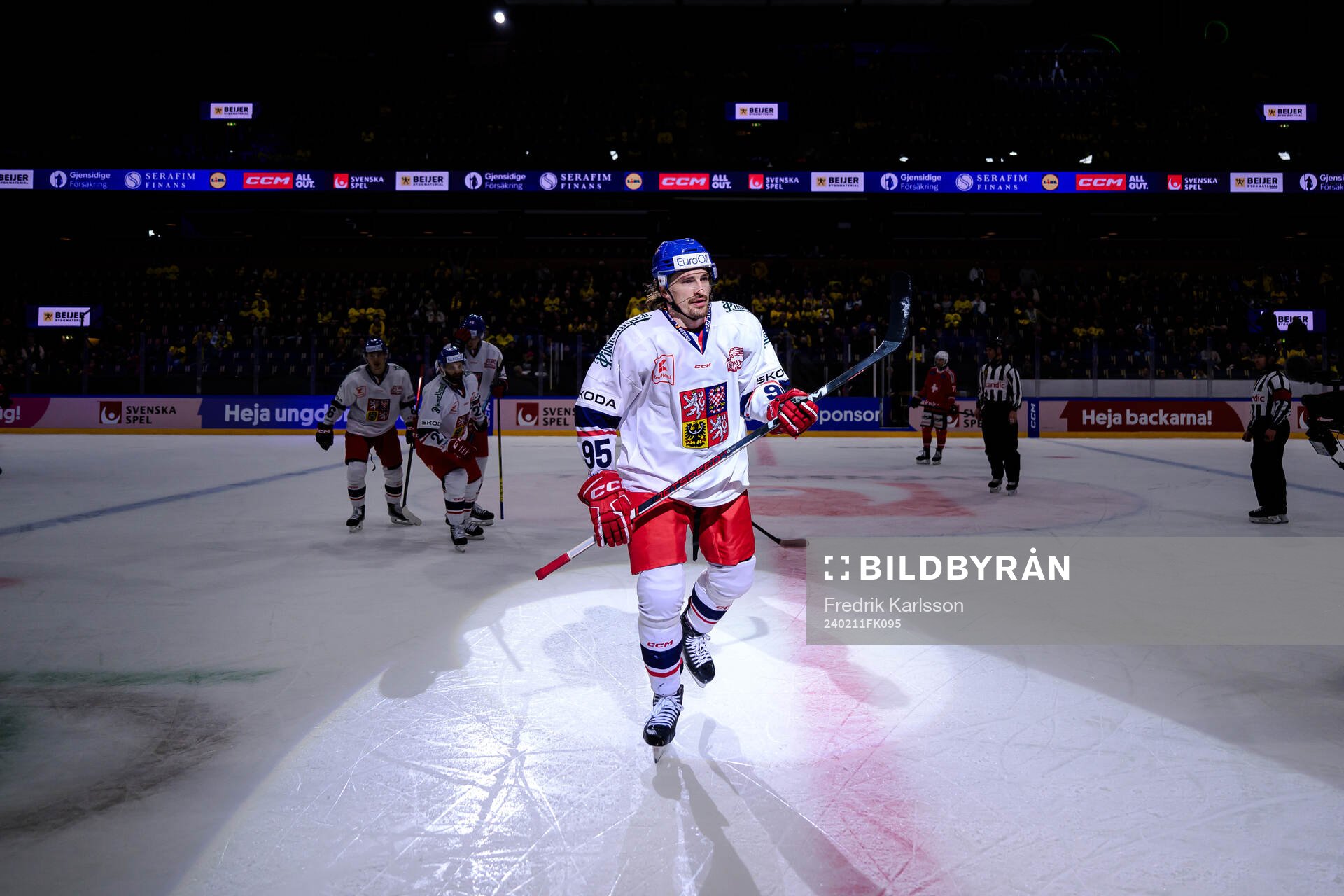 Daniel Vozenilek of Czech Republic celebrates