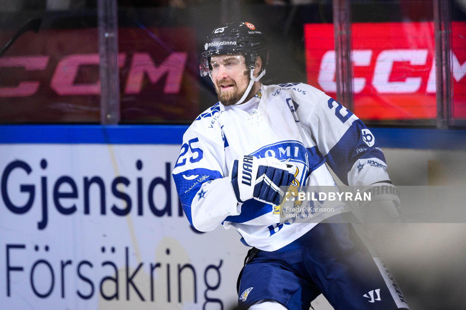Pekka Jormakka of Finland celebrates