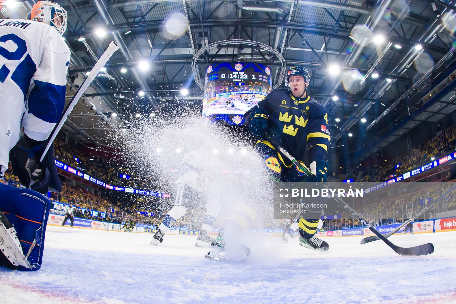 Victor Ejdsell of Sweden