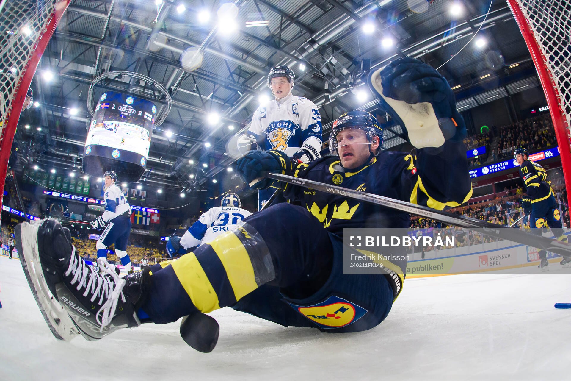 Lucas Wallmark of Sweden