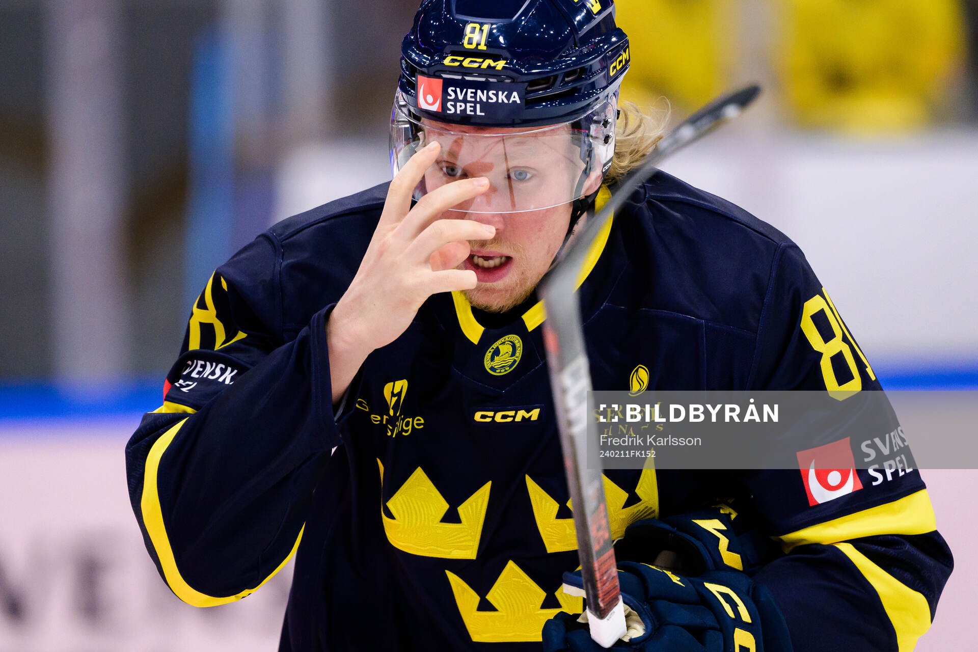 Marcus Sylvegård of Sweden