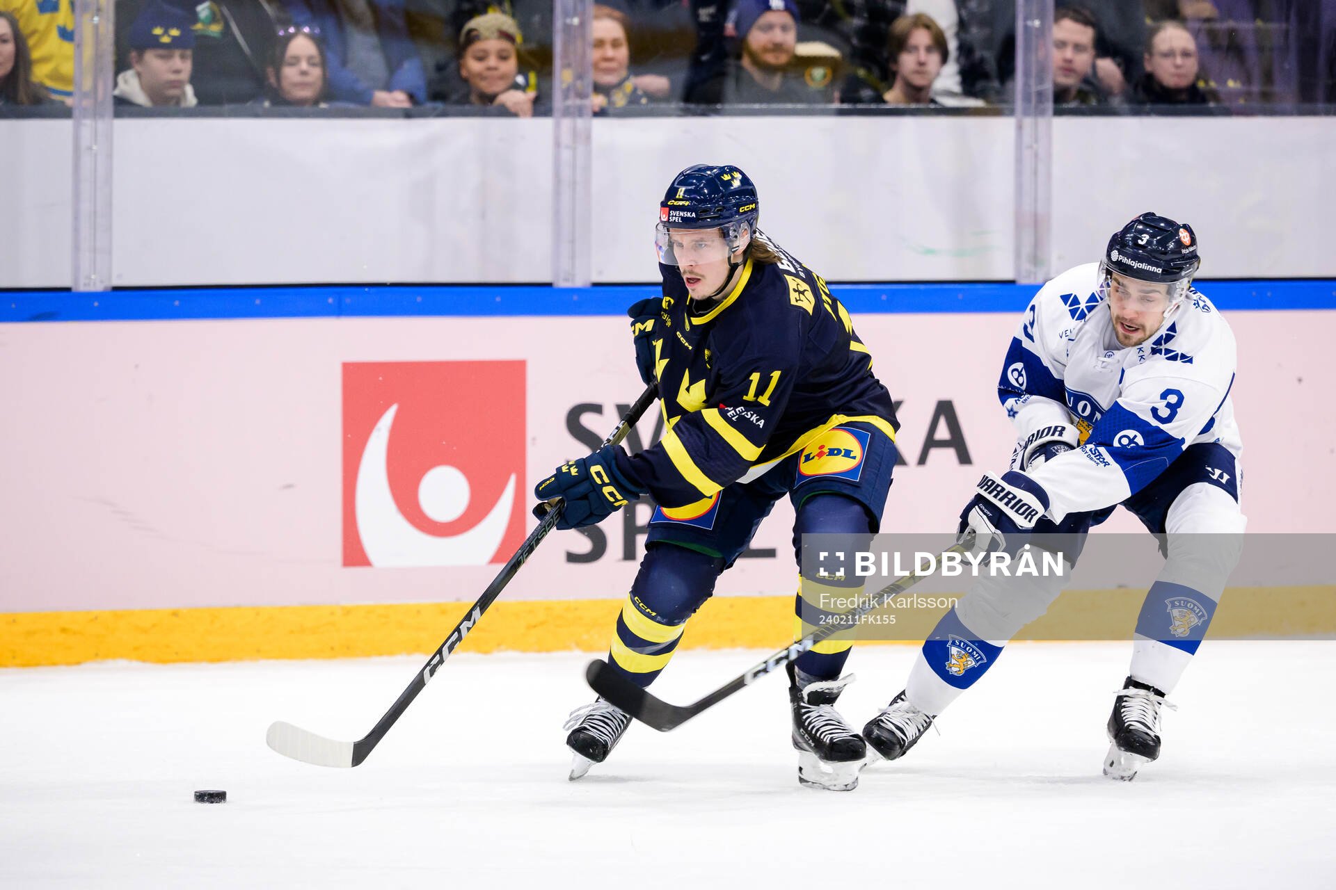 Joakim Nygård of Sweden and Niklas Friman of Finland