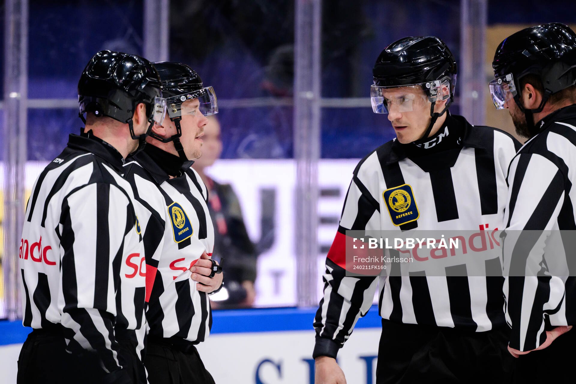 Referee Michael Tscherrig and Referee Jiri Ondracek