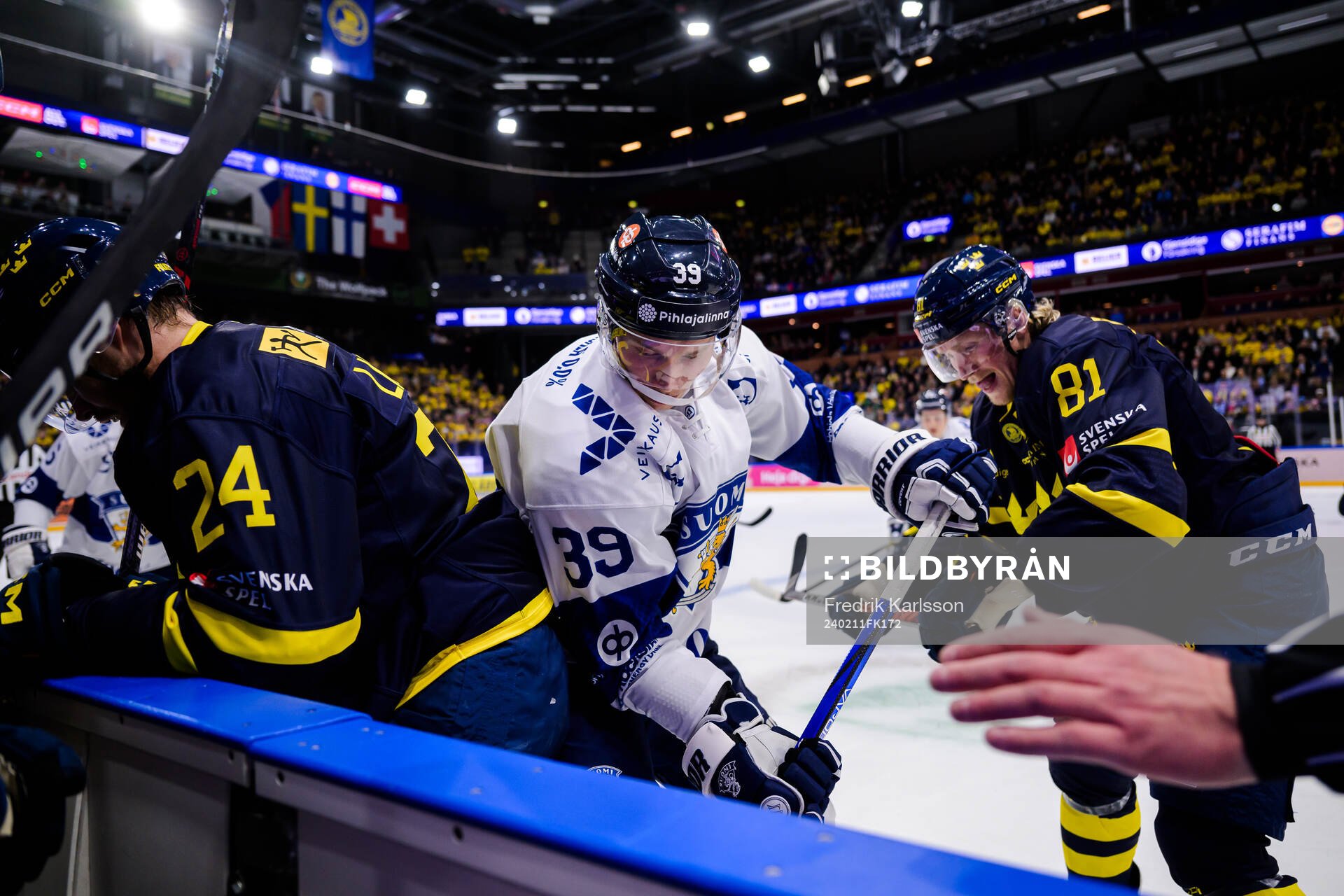 Sebastian Repo of Finland and Marcus Sylvegård of Sweden