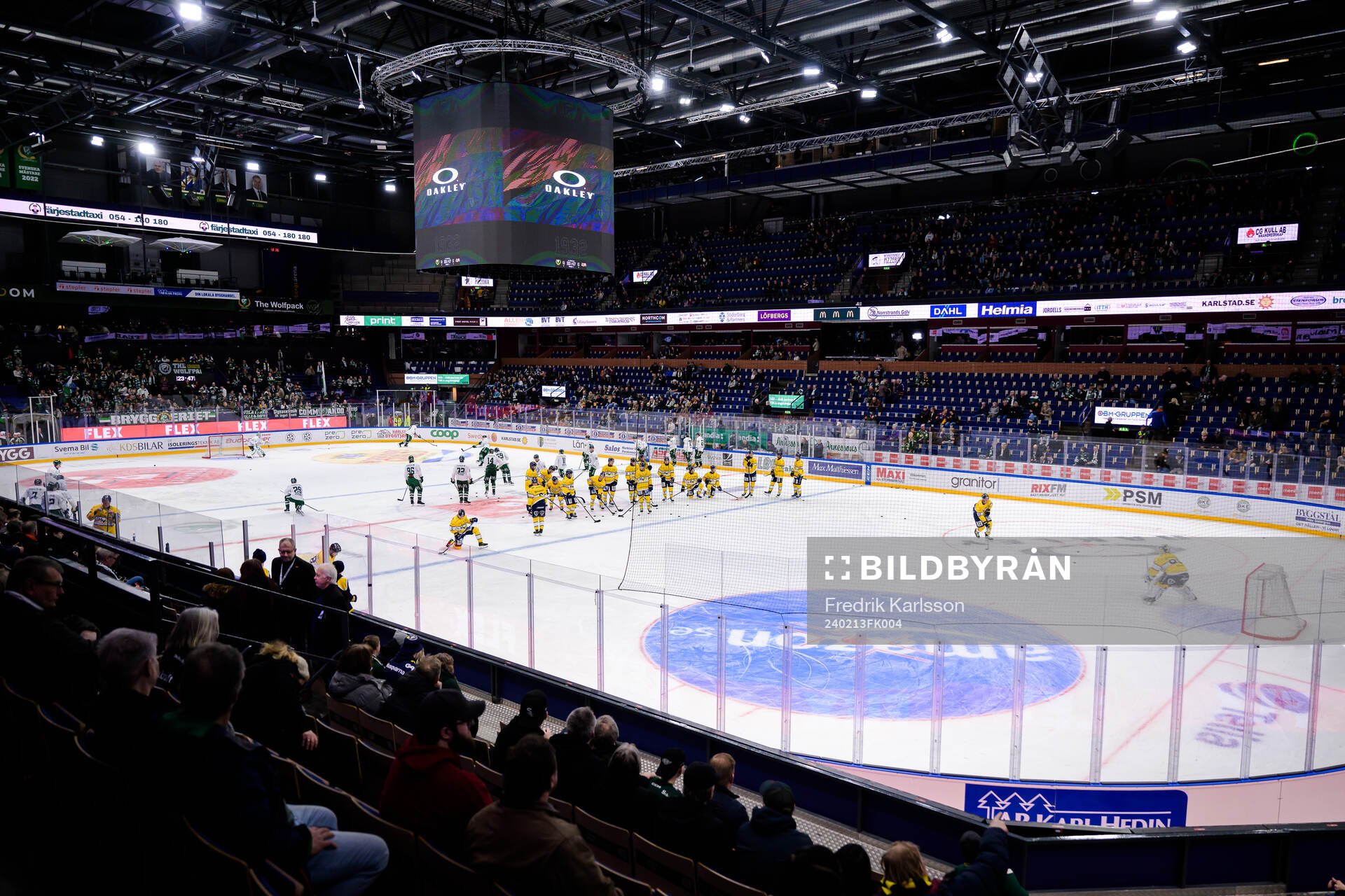 Färjestad och HV71 värmer upp