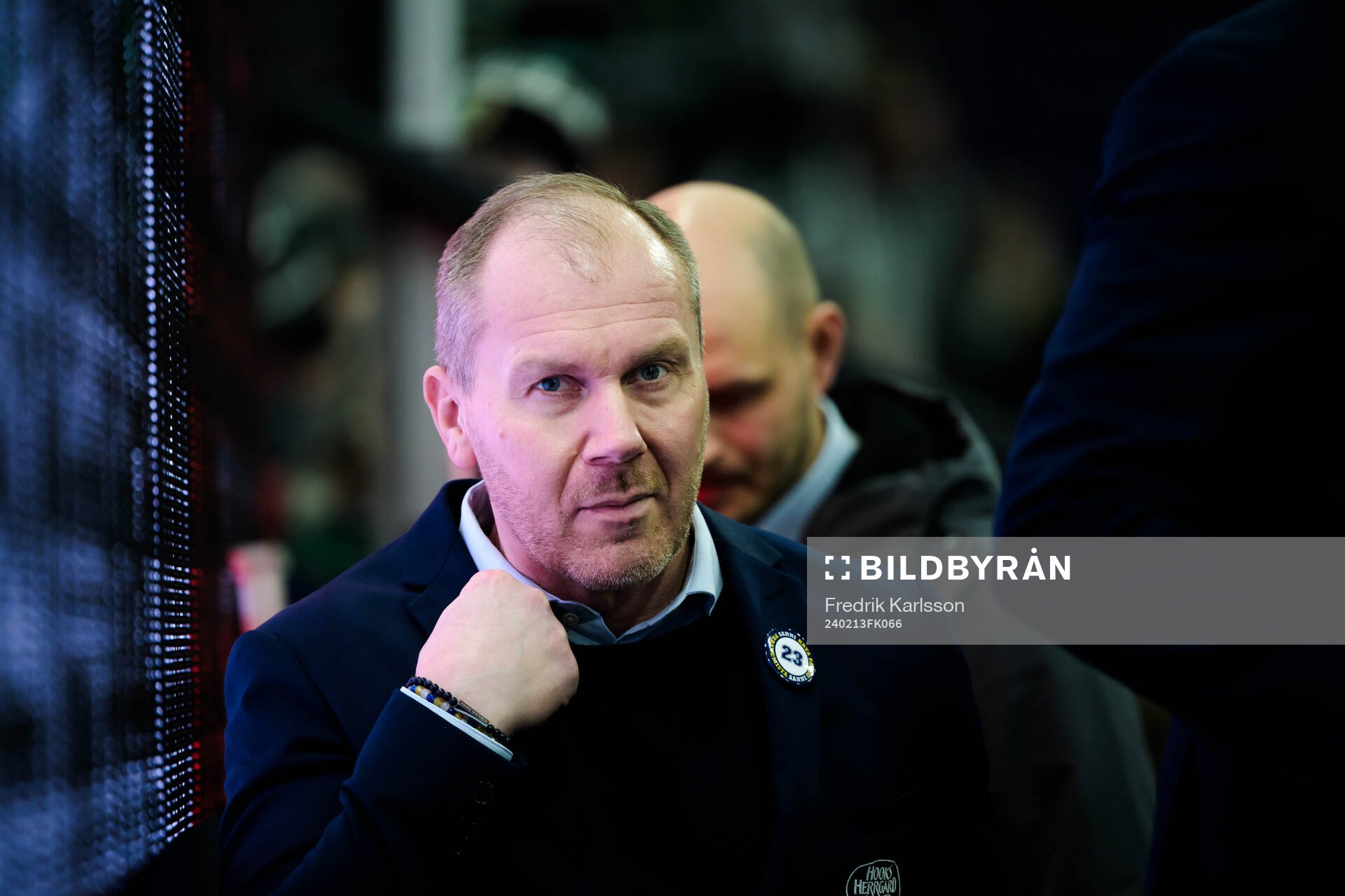 HV71s tränare Johan Lindbom