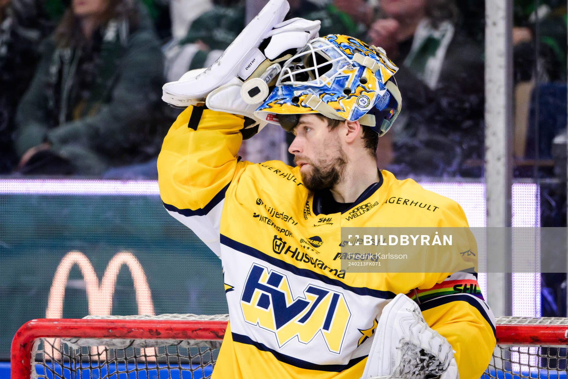 HV71s målvakt Joni Ortio
