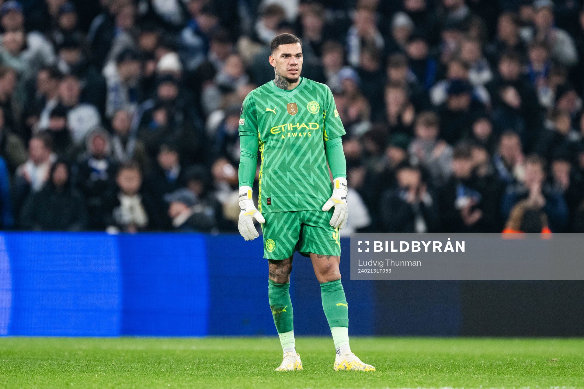 Goalkeeper Ederson of Manchester City