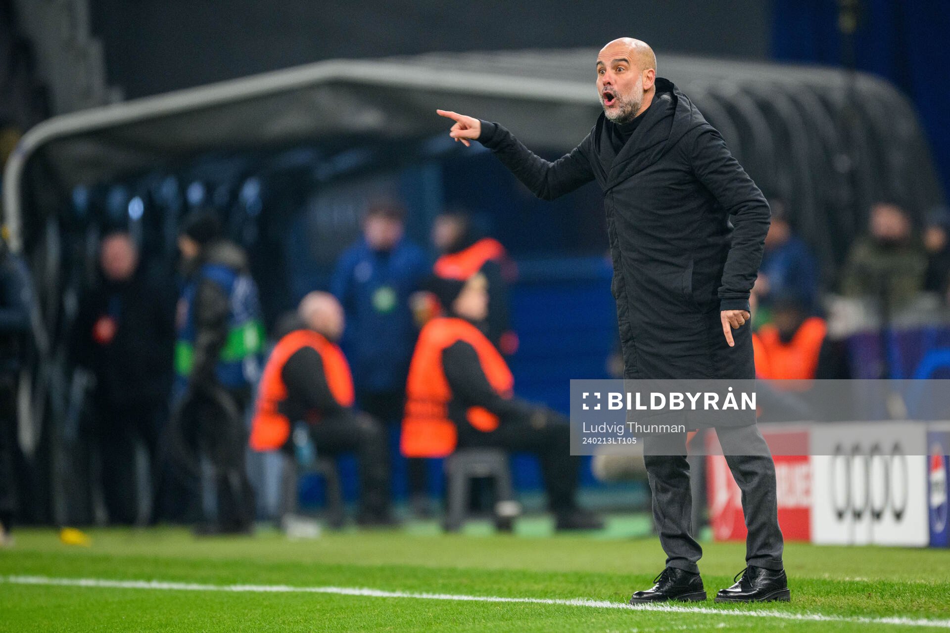 Head coach Pep Guardiola of Manchester City