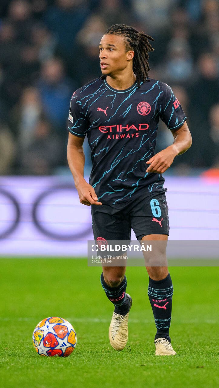 Nathan Aké of Manchester City