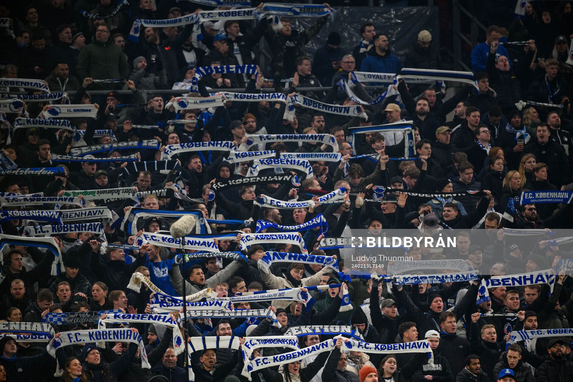Supporters of FC Copenhagen