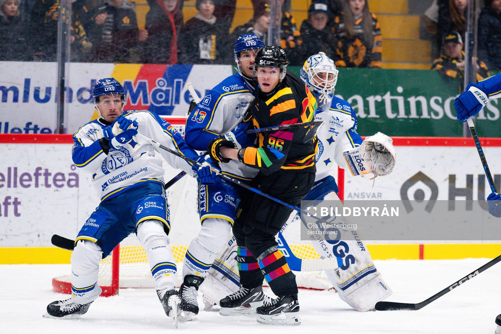 Leksands Patrik Norén och Jon Knuts