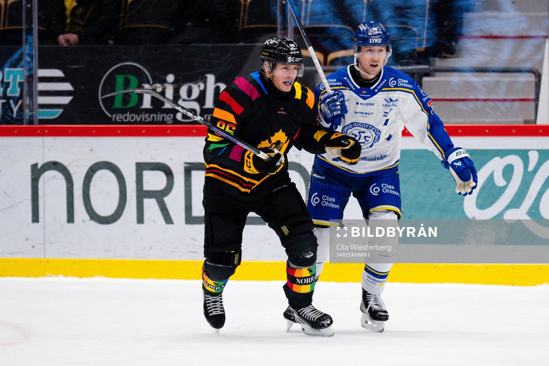 Skellefteås Rickard Hugg och Leksands Olle Alsing