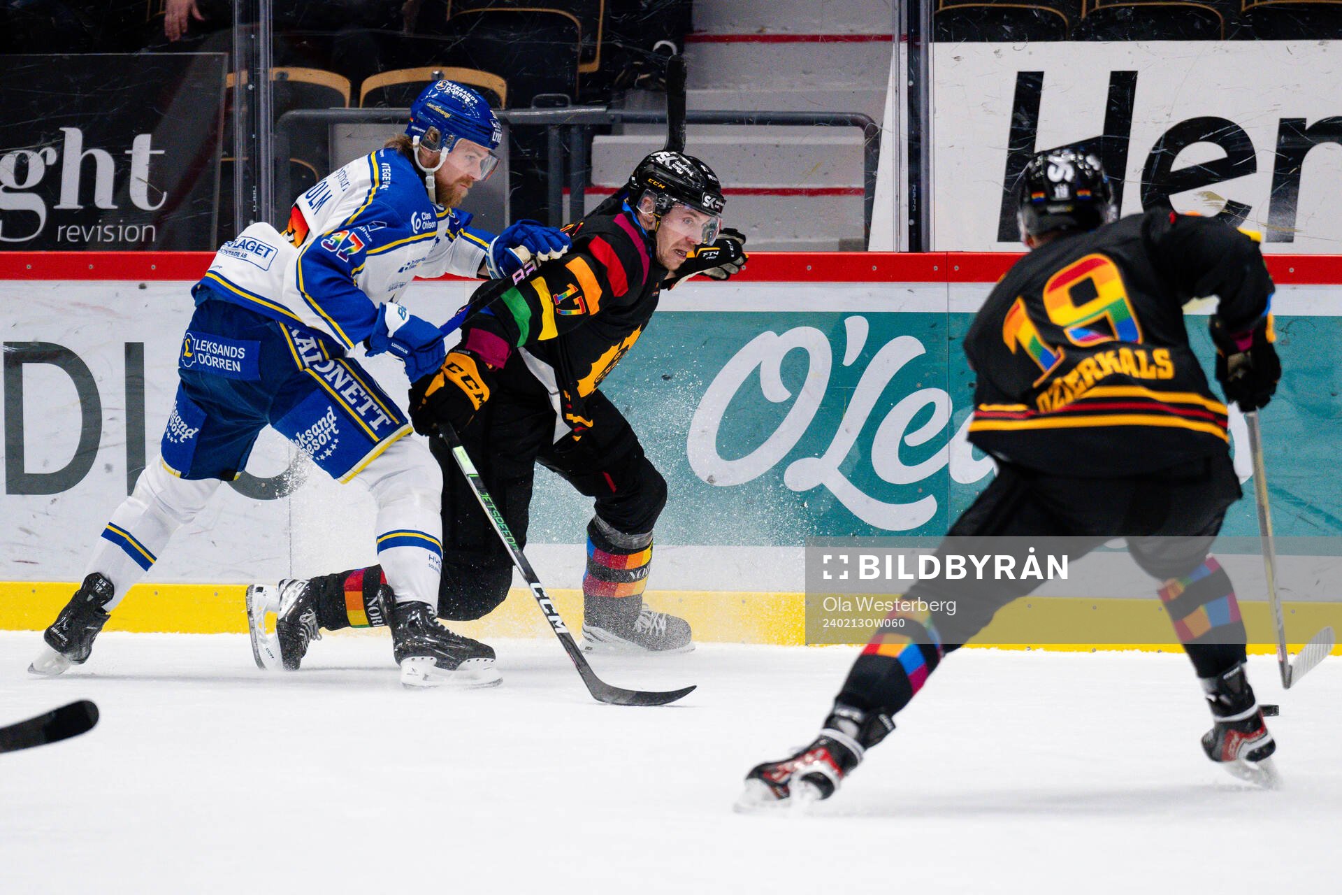 Leksands Anton Lindholm och Skellefteås Pär Lindholm