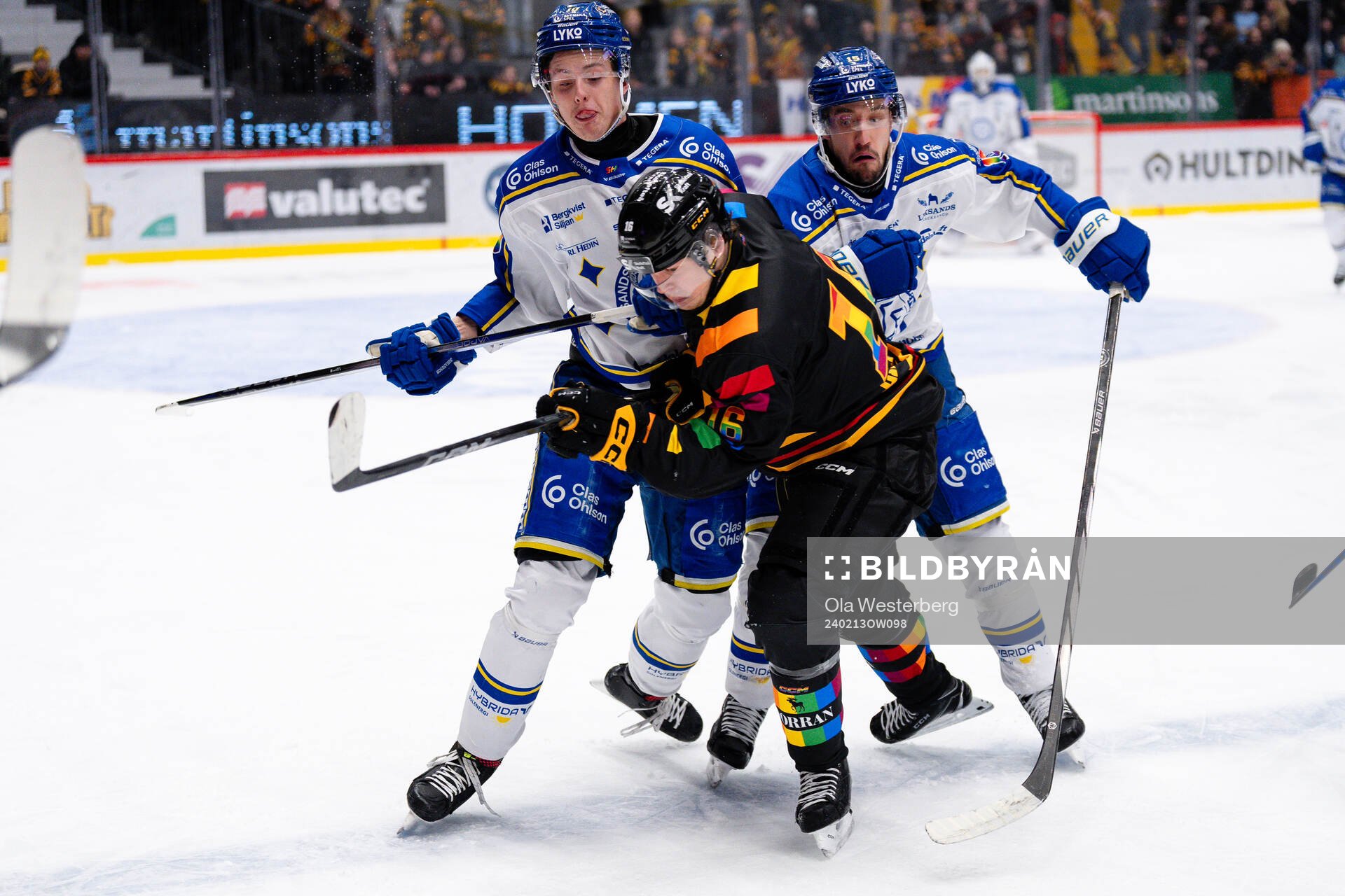 Leksands Anton Johansson och Max Veronneau