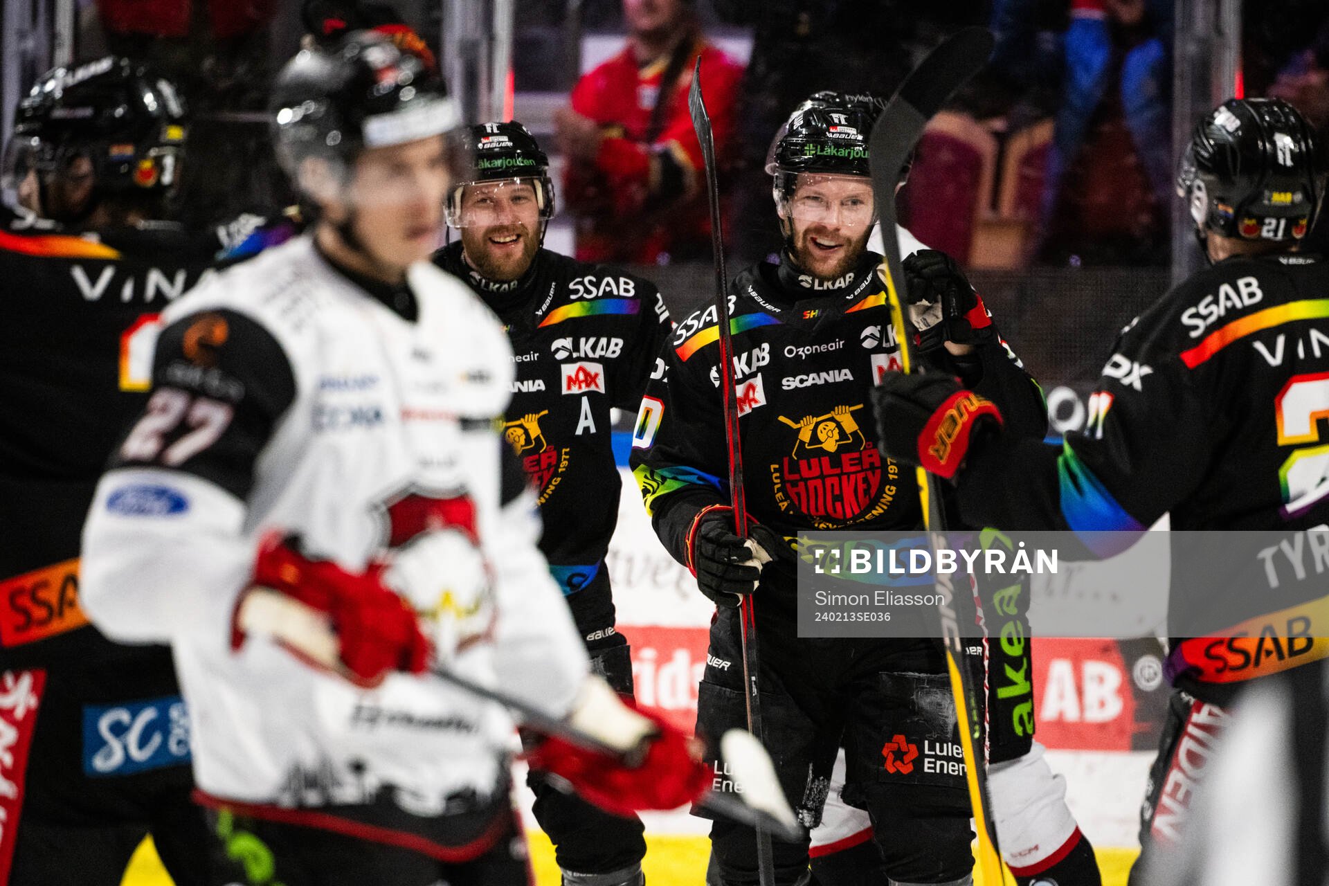 Luleås Einar Emanuelsson jublar
