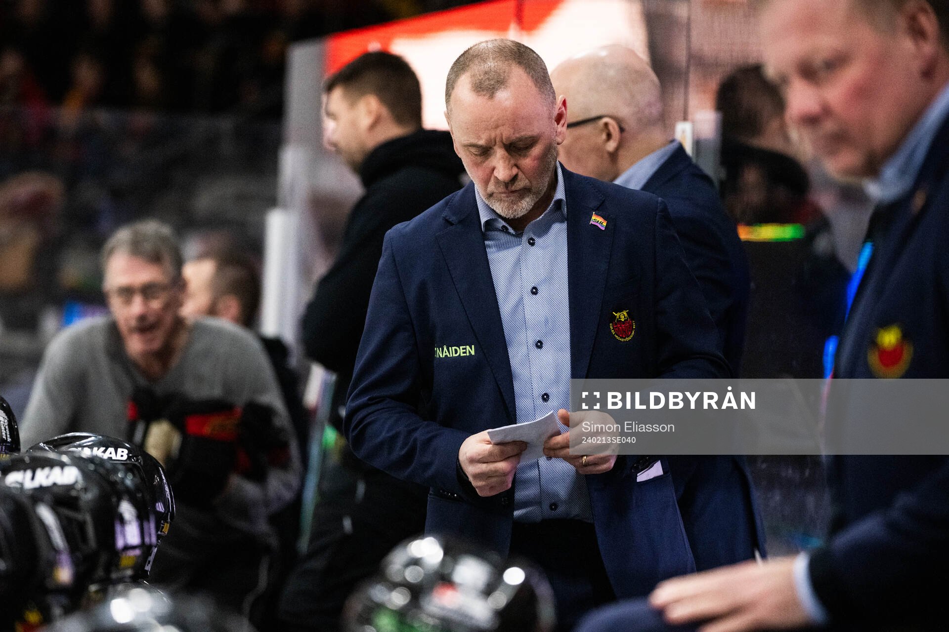 Luleås tränare Thomas Berglund