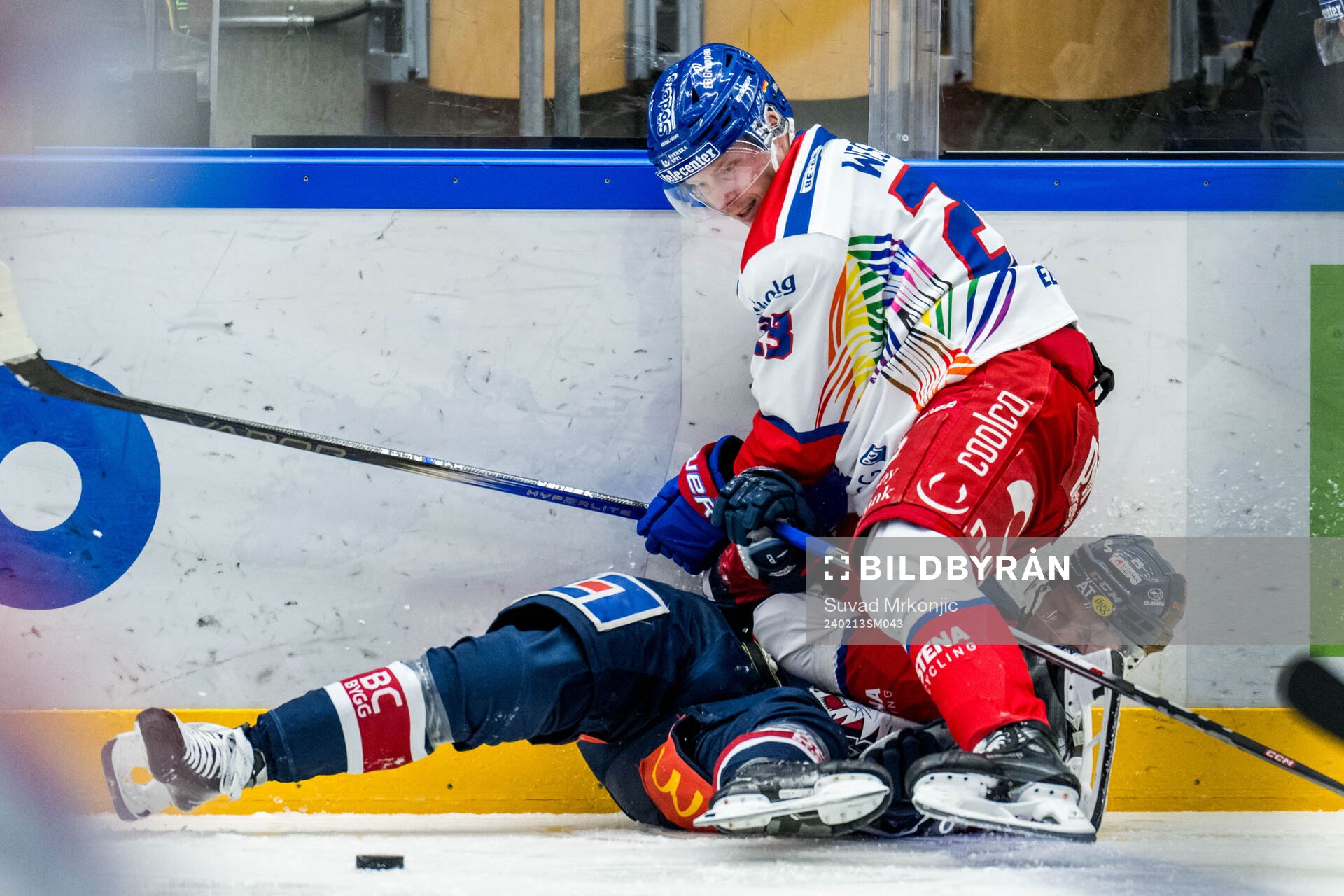 Oskarshamns Gustaf Westlund och Linköpings Filip Bystedt