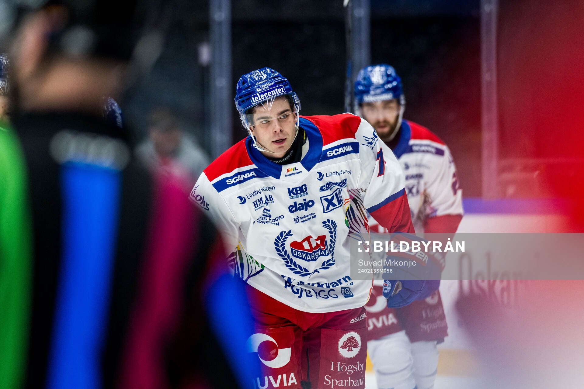 Oskarshamns Viktor Lodin jublar