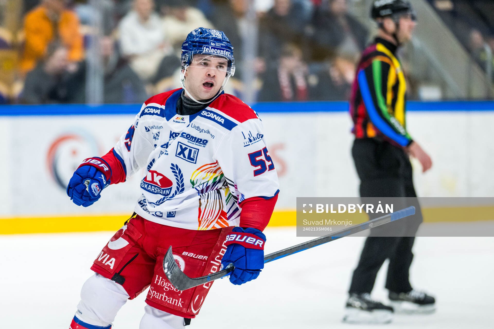 Oskarshamns David Quenneville jublar