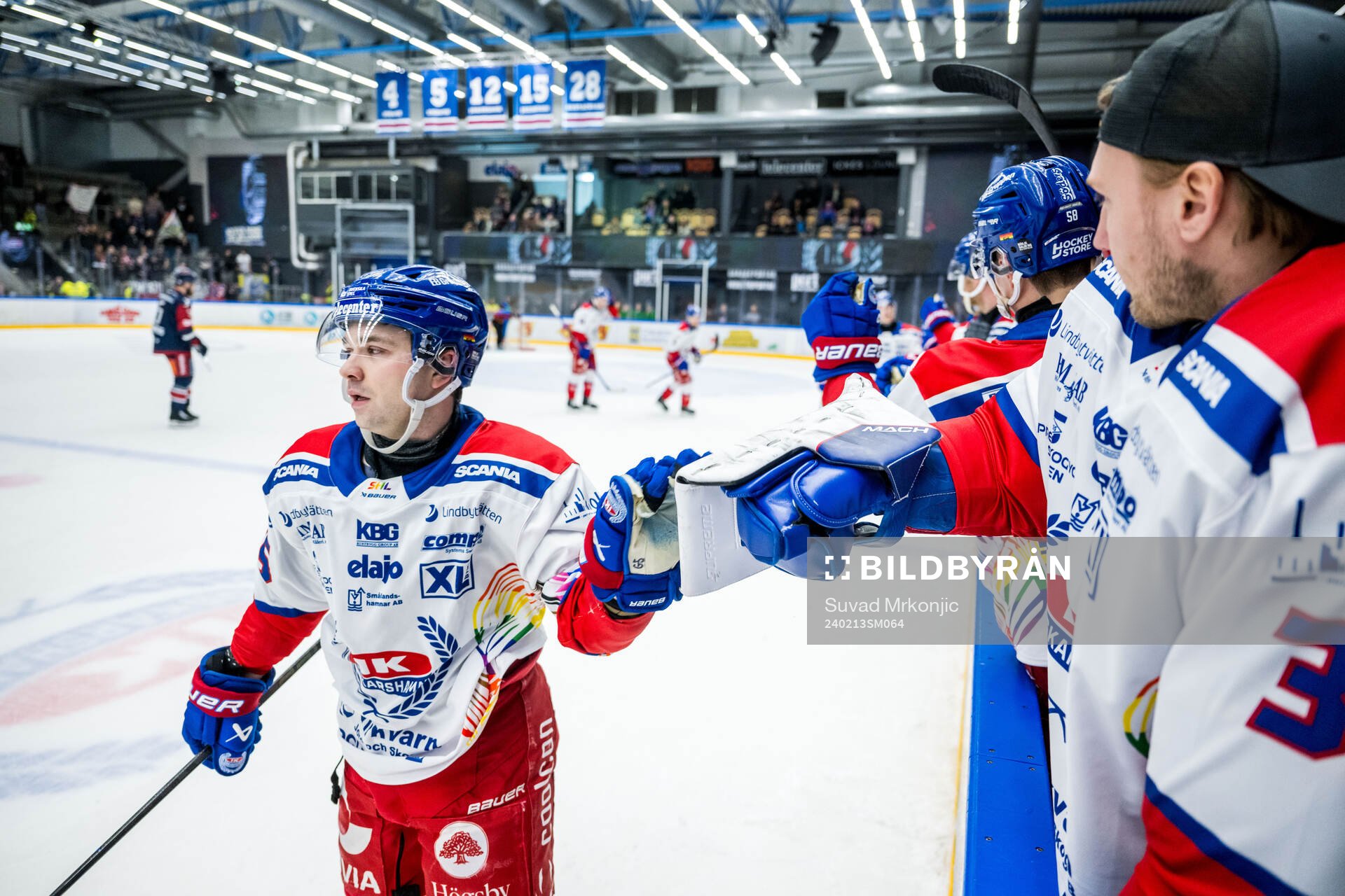 Oskarshamns David Quenneville jublar