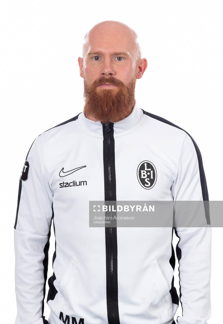 Landskronas tränare Max Mölder