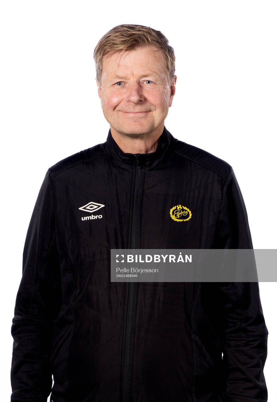 Elfsborgs medicinsk koordinator Lars Göthfelt poserar för ett porträtt den 14 februari 2024 i Borås.