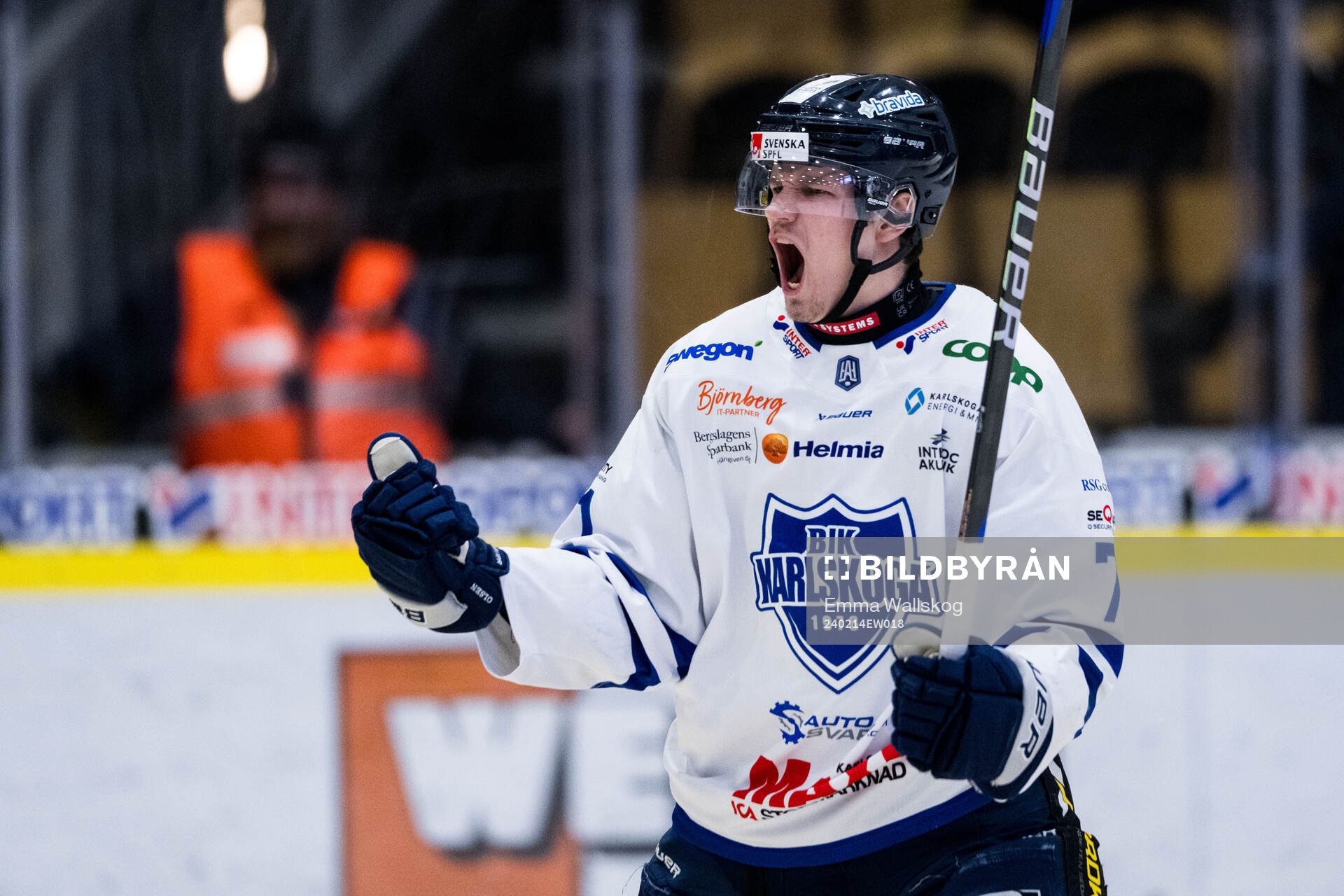 Karlskogas Eskild Bakke Olsen jublar