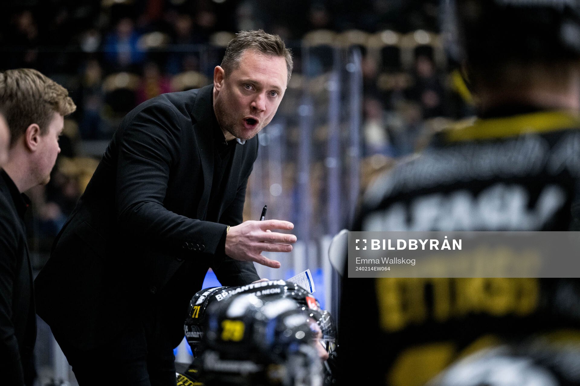 Västerås tränare Karl Helmersson