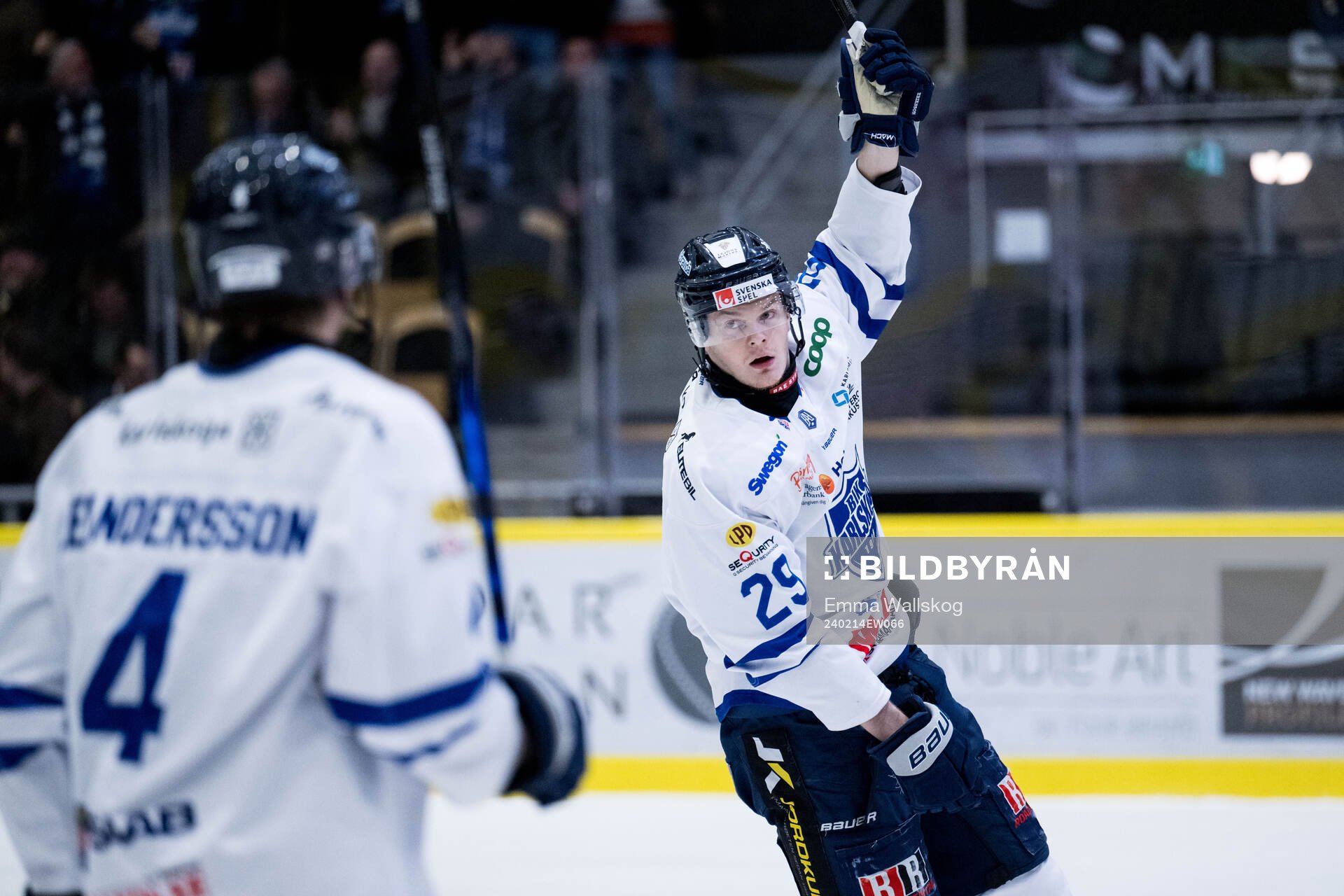 Karlskogas Albin Eriksson jublar