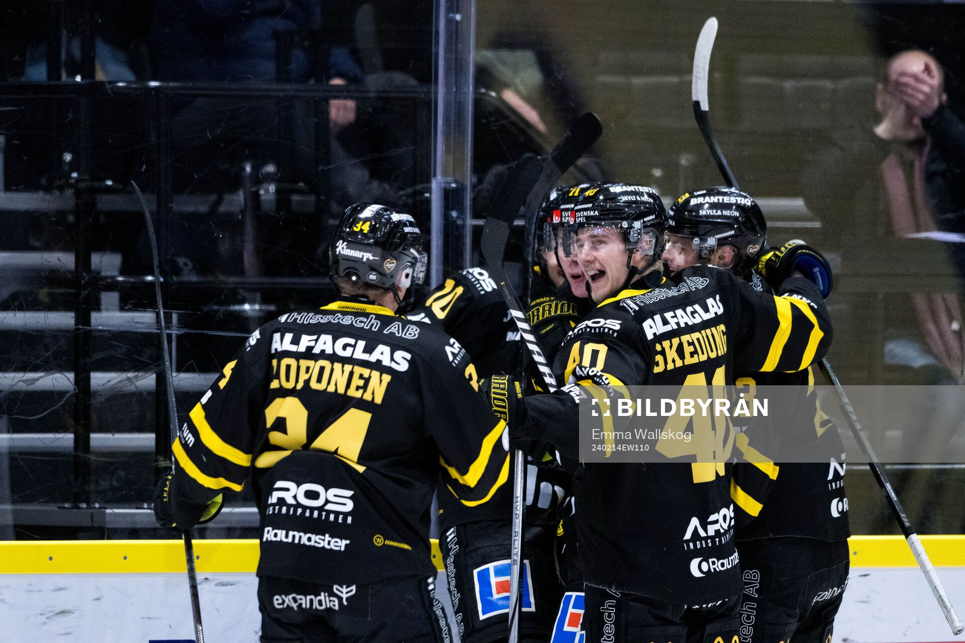 Västerås Herman Träff jublar