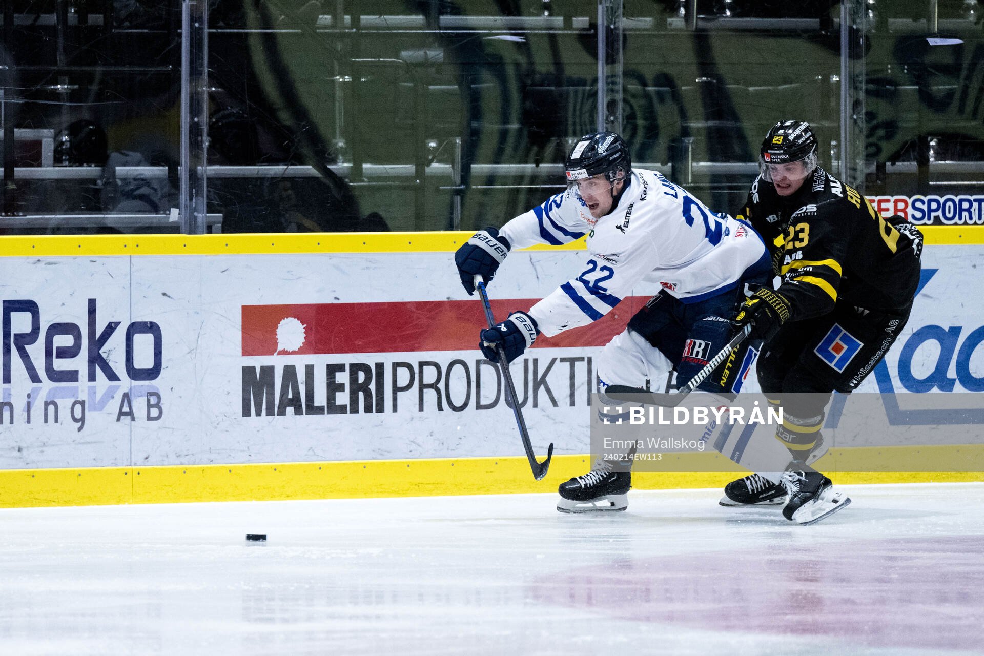 Karlskogas Viktor Lang och Västerås Adam Hofbauer