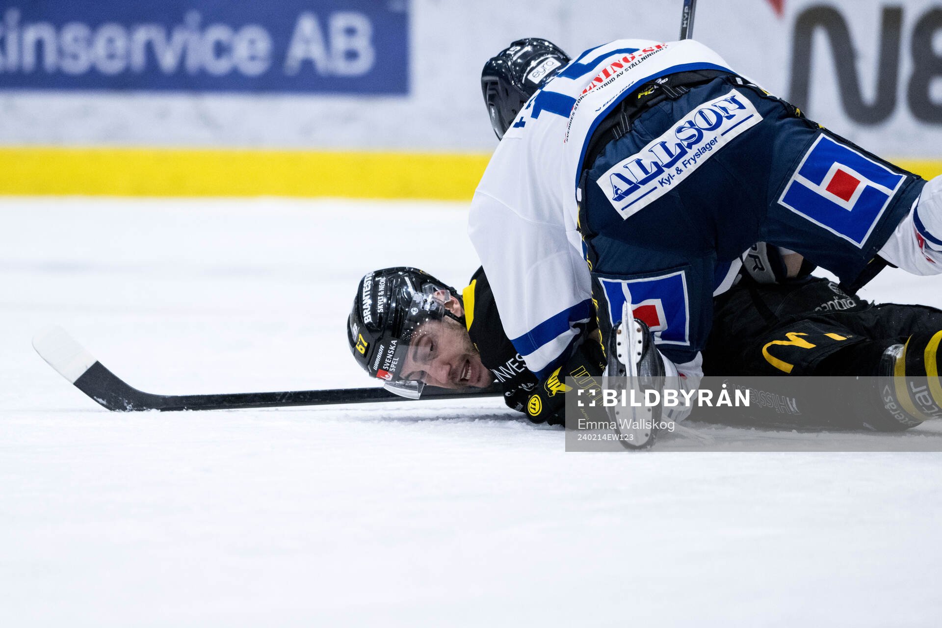 Västerås Konstantin Komarek och Karlskogas Gustaf Franzen