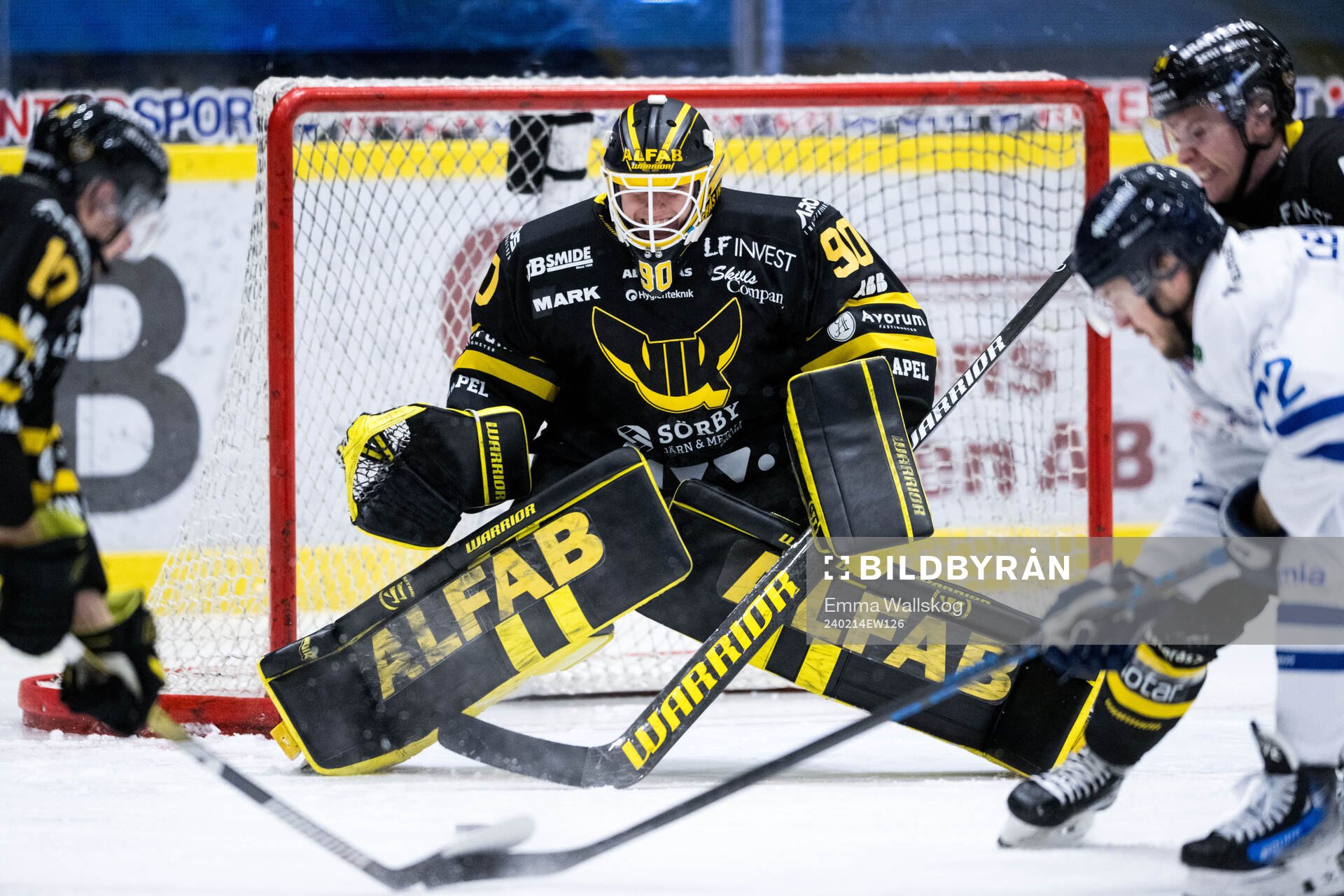 Västerås målvakt Ian Blomquist