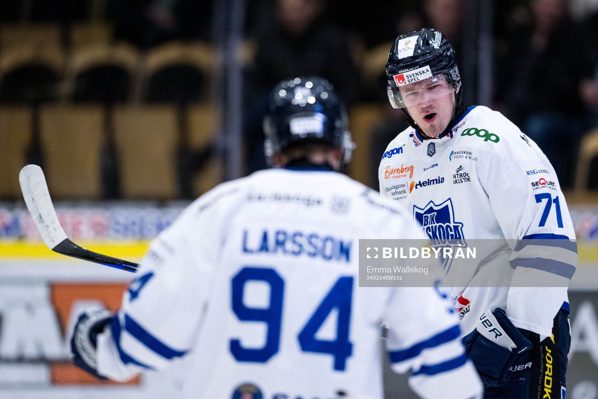 Karlskogas Eskild Bakke Olsen jublar