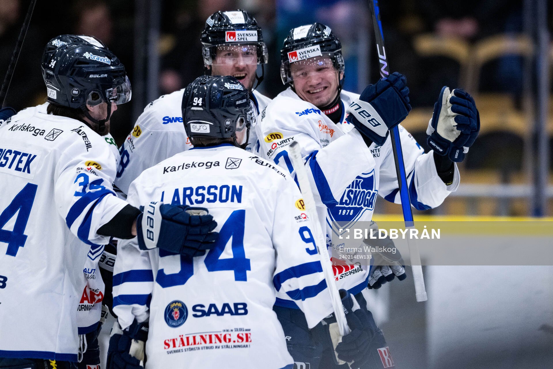 Karlskogas Eskild Bakke Olsen jublar