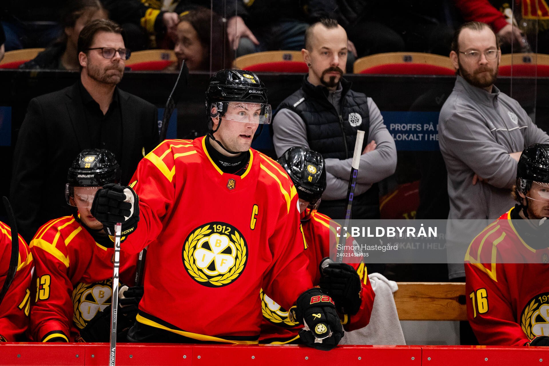 Brynäs Johan Larsson reagerar