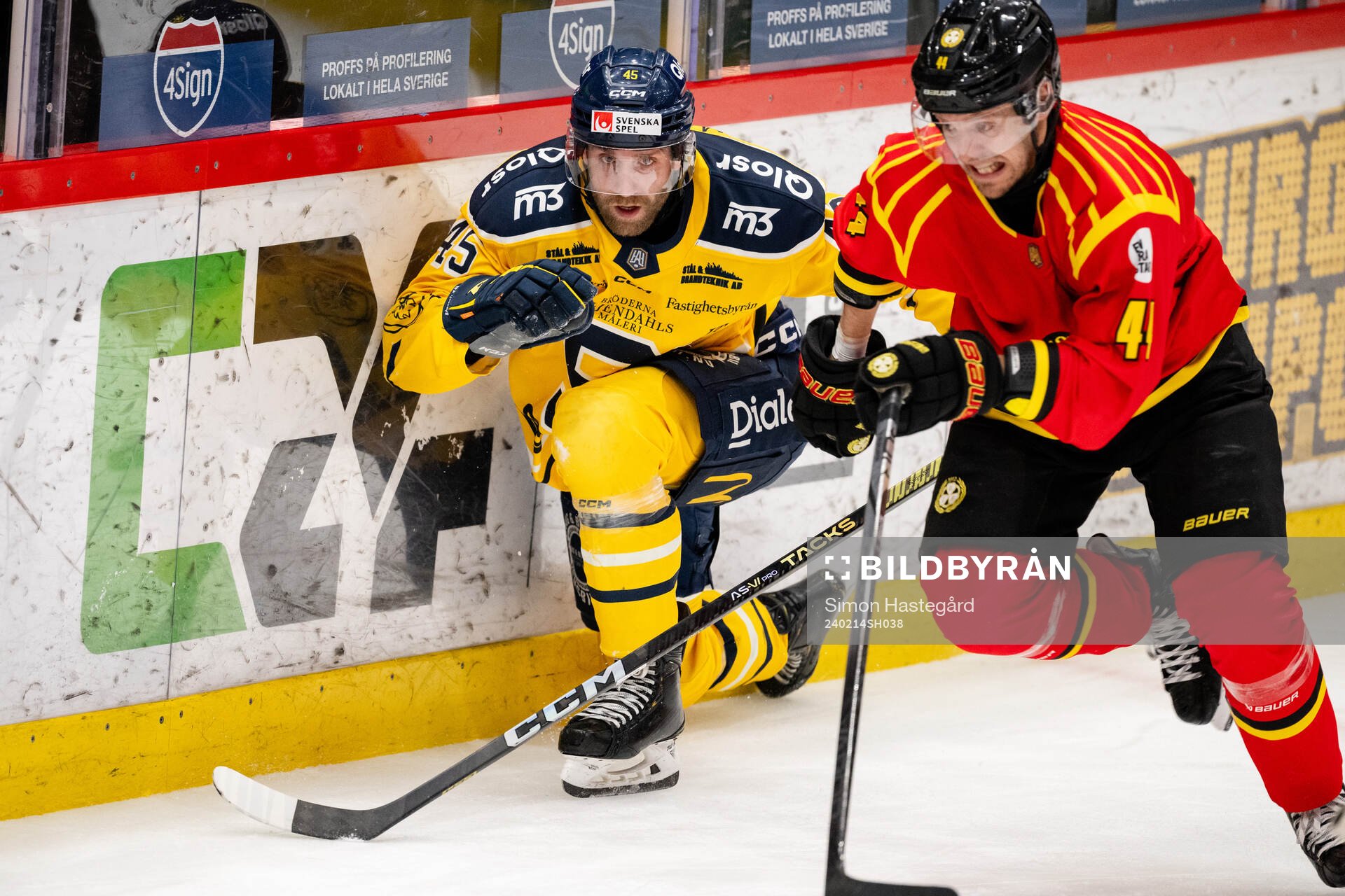 Södertäljes Sebastian Dyk